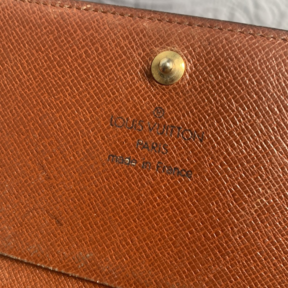 Louis Vuitton Monogram Canvas Brown & Gold Wallet - Picture 12 of 16